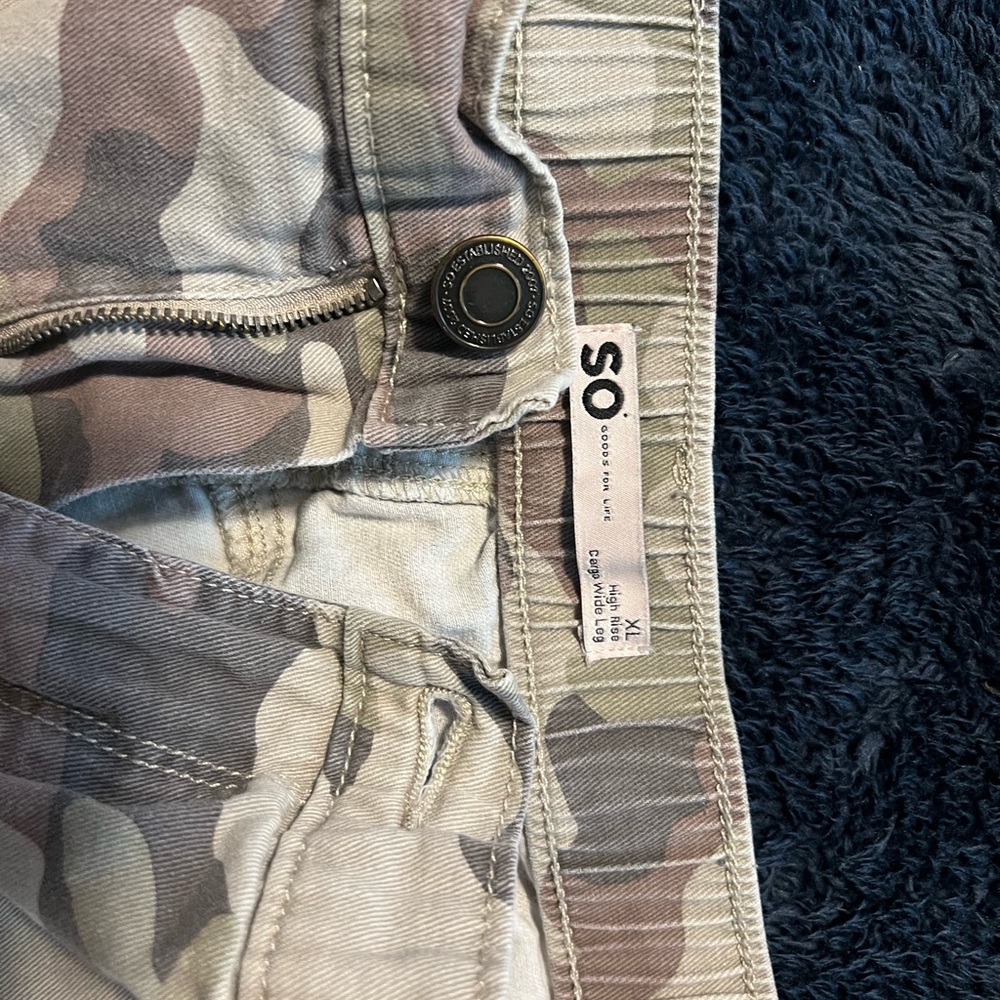 SO Kids Camo Cargo Shorts